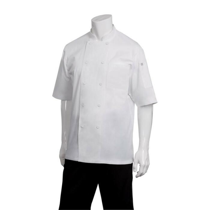 Montreal White Cool Vent Chef Jacket