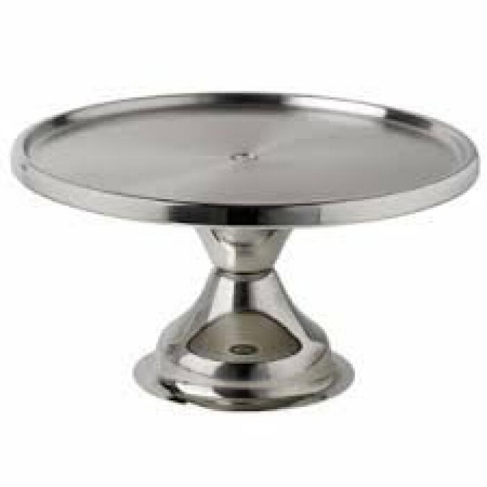 Cake Stand - Stainless Steel - 30cm