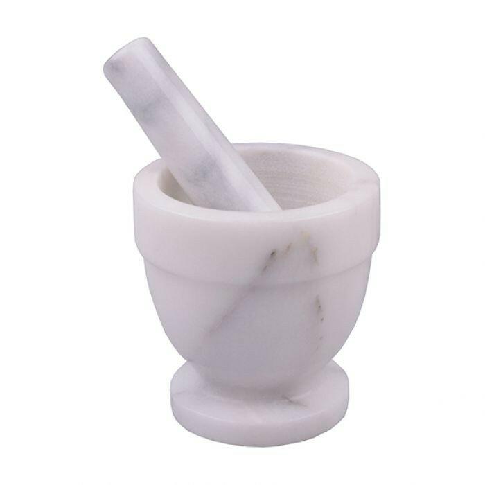 Mortar & Pestle Marble 12cm