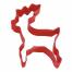 Reindeer 10cm Cookie Cutter Red