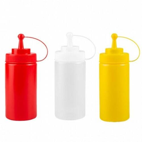 Squeeze Bottle 480ml - Red with cap