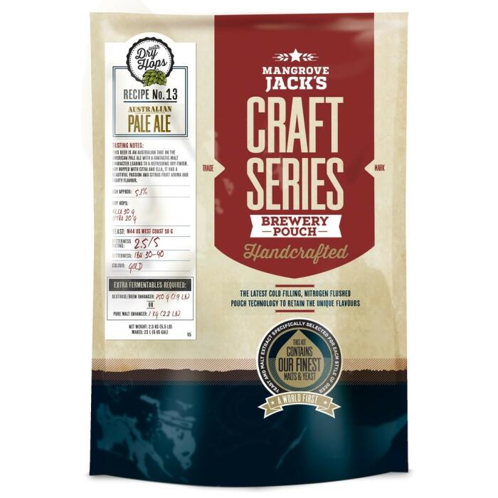 Mangrove Jack's Craft Series Australian Pale Ale with Dry Hops