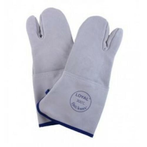 Oven Gloves - Leather 3 Finger 45cm